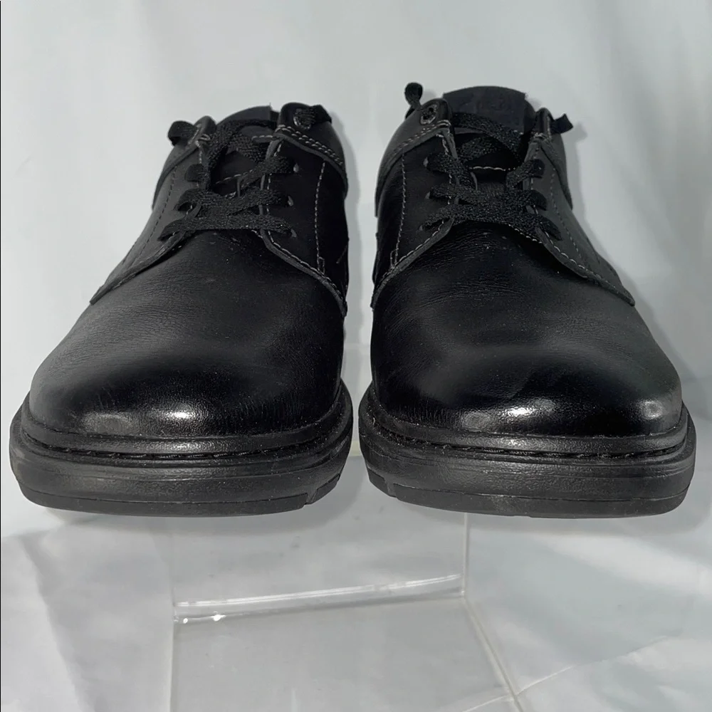 CLARKS UN BRILEY PACE LEATHER SHOES FTL-12-044